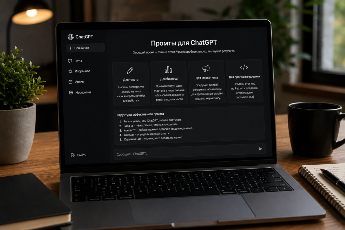 Промты для ChatGPT: как писать эффективные запросы