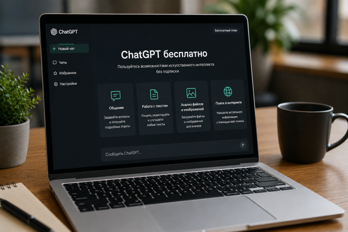 ChatGPT бесплатно: что доступно без подписки и как начать пользоваться