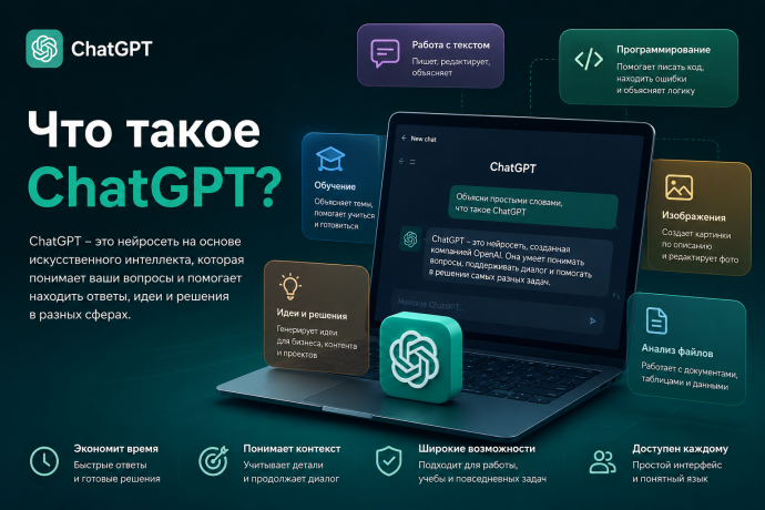 Что такое ChatGPT: как работает и что умеет нейросеть